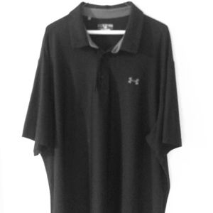 3XL Under Armour Black Dry Fit Polo